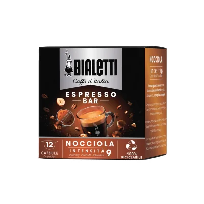 Bialetti 12 Caps 134gr Coffee Hazelnut