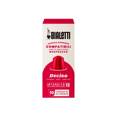 Bialetti Coffee 10 Caps *Nespresso Deciso