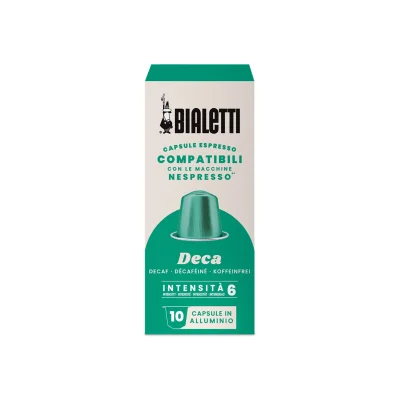Bialetti Coffee 10 Caps *Nespresso Deca