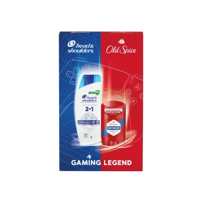 Head & Shoulders Anti-Dandruff Shampoo Basic Care 2-in-1 330ml Old Spice Deodorant Gift Set