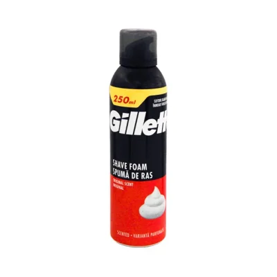 shaving foam GILLETTE 250ml - regular / normal