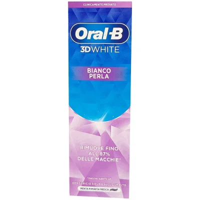 Oral B toothpaste 75 ml. 3D white pearl.