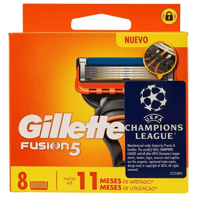 Gillette Fusion 5 blades 8 u. Edition Champions League.