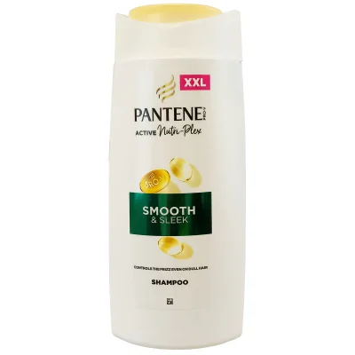 Pantene shampoo 750 ml. Smooth and silky.