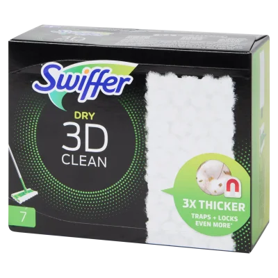 Swiffer Dry 3D Clean Refill Cloths 7 pack
