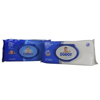 Dodot wipes 28 u. Mixed box Etapas 25 u.+ Sensitive 3 u.