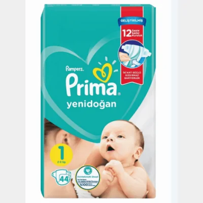 Pampers Prima Newborn  44 pc