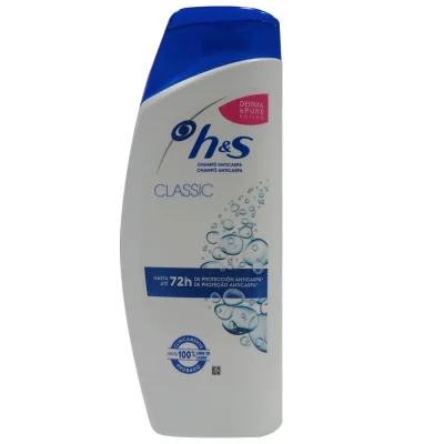 H&S shampoo 650 ml. Anti-dandruff classic clean.