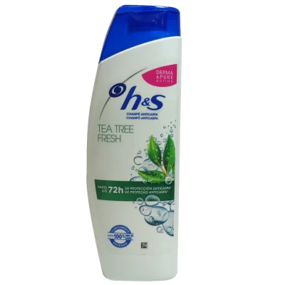 H&S shampoo 255 ml. Anti-dandruff tea tree fresh.