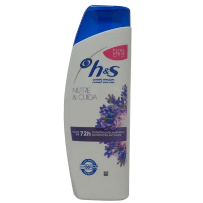 H&S shampoo 255 ml. Anti-dandruff nourish & care.