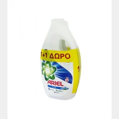 ARIEL WASHING MACHINE FLUID APLINE 26M 1430ml GIFT X2 SET/BOX