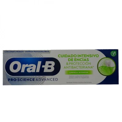 Oral B toothpaste 75 ml. Pro-science Intensive gum care.
