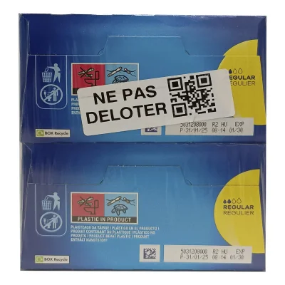 Tampax compak 2X27 u. Regular.