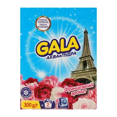 Gala Automat Washing Powder Aqua French Aroma 300g
