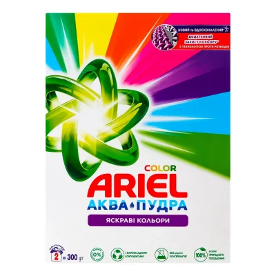 Ariel Automatic Washing Powder Aqua Color 300g