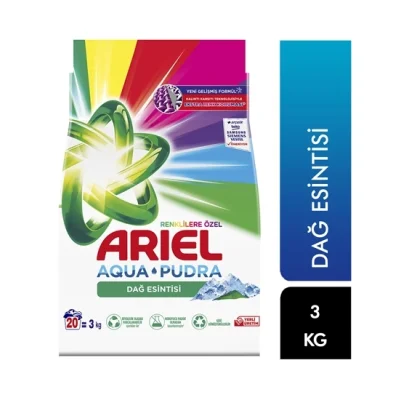 Ariel Automatic Bright Colors Laundry Detergent 3kg