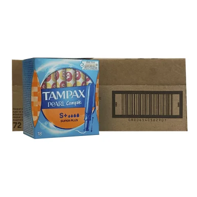 Tampax Compak pearl 4X18 u. Super.