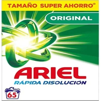 Ariel Powder Detergent Original Quick Dissolution 65 Dose