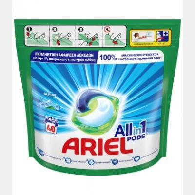 ARIEL PODS ALL IN 1 APLINE 40M 1008gr