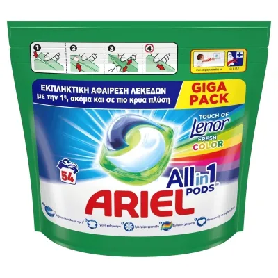 Ariel All in 1 Pods Lenor Fresh Color 54