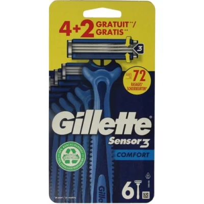 Gillette Sensor3 Comfort 6-Pack