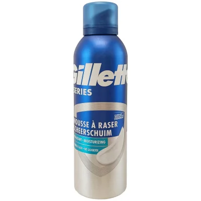 Gillette shaving foam 250 ml. Moisturizer with cocoa butter.