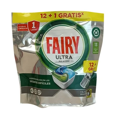 Fairy All In One Ultra Dishwasher Capsules 13 Pack