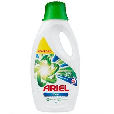 Ariel WASHING GEL 1.45L TOTAL 29 WASHES IMP 2834