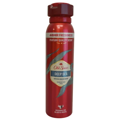Old Spice spray deodorant 150 ml. Deep sea.