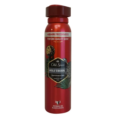 Old Spice spray deodorant 150 ml. Wolft.