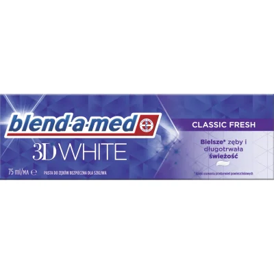 Blend-a-Med Toothpaste 3D White Classic Freshness 75ml