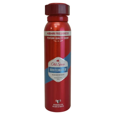 Old Spice spray deodorant 150 ml. Whitewater.