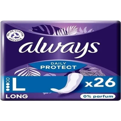 Always Daily Protect Liners 26 pieces