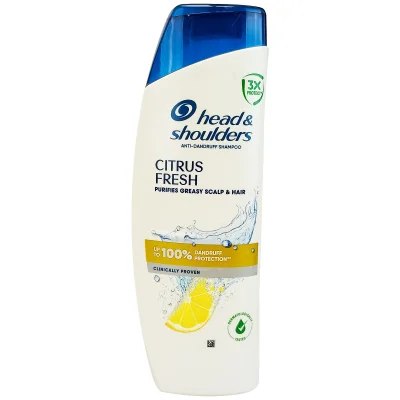 H&S shampoo 400 ml. Anti-dandruff Citrus fresh.