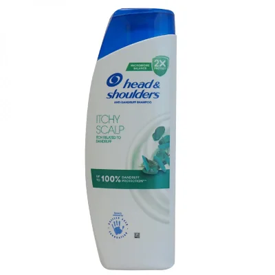 H&S shampoo 400 ml. Anti-dandruff Itchy scalp.