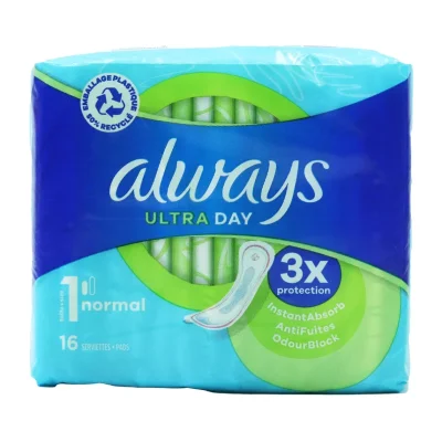 Always Ultra Day Normal Pads 16 Count