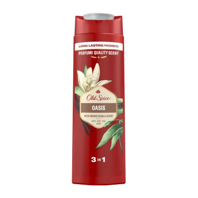 Old Spice 3in1 wash 400ml Oasis