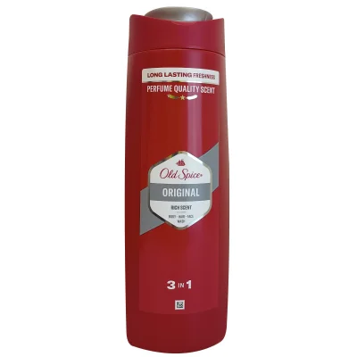 Old Spice shower gel + shampoo 400 ml. Original 3 in 1.