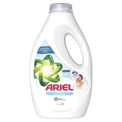 Ariel Laundry Detergent Liquid Sensitive Skin 850ml