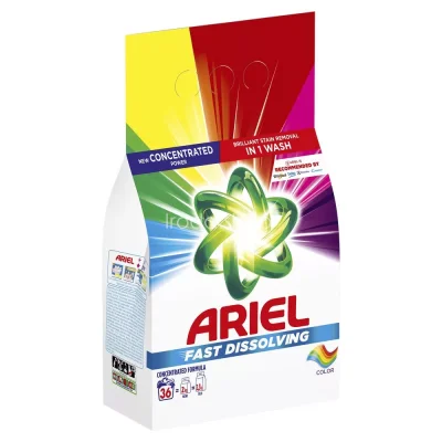 Ariel Washing Powder 1.98kg Colour 36 Washes