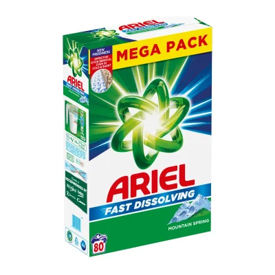 Ariel powder Mountain Spring 4.4kg 80WL BOX