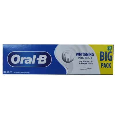 Oral B toothpaste 100 ml. Whitening protect.