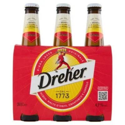 Dreher Birra Cl.33X3 Vol.4,7°