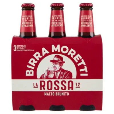 Moretti Birra La Rossa Cl.33X3 Vol.7,2°