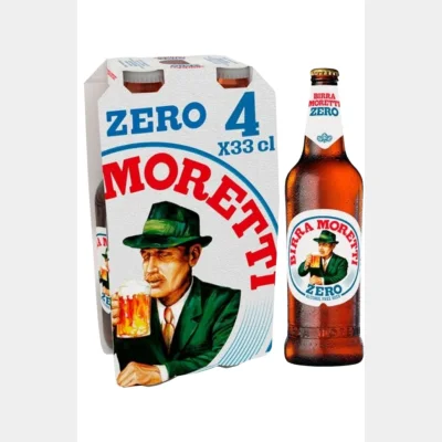 Moretti Zero BOTTLE 33cl x 24 pack