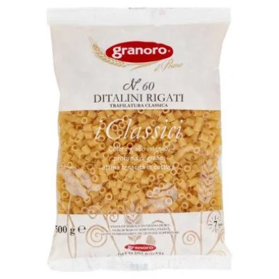 Granoro Ditalini Rigati N°60 Gr.500