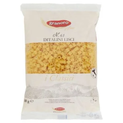 Granoro Ditalini Lisci N°61 Gr.500