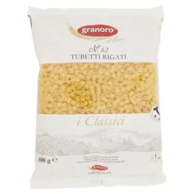 Granoro Tubetti Rigati N°62 Gr.500