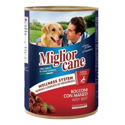 MIGLIOR DOG FOOD CAN 405gr BEEF