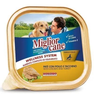 MIGLIOR DOG FOOD PATE 150gr CHICKENTURKEY